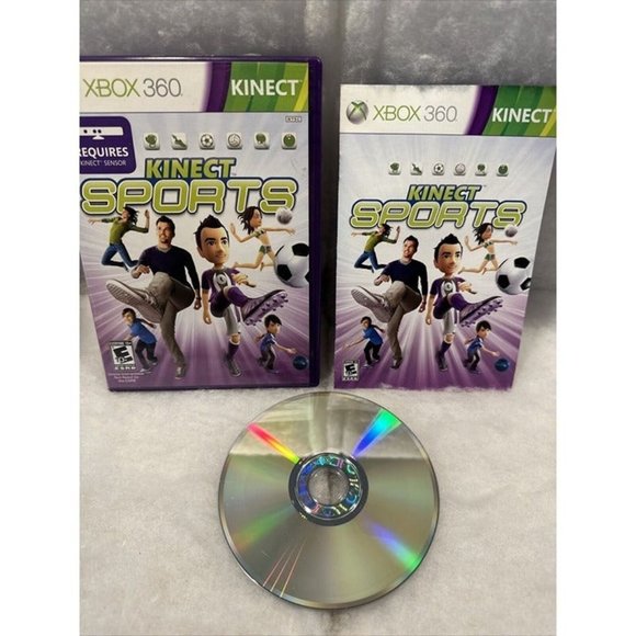 Kinect Sports (Xbox 360, 2010) Complete With Manual Tested Works Great EXCELLENT - Picture 2 of 2